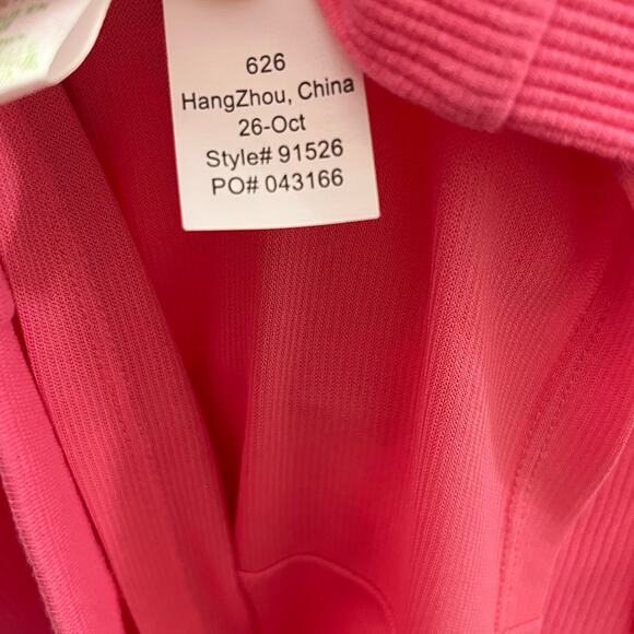 NWOT Lilly Pulitzer Janice Pink Gold Embroidered Shift Dress S Spring Garden - Picture 7 of 11